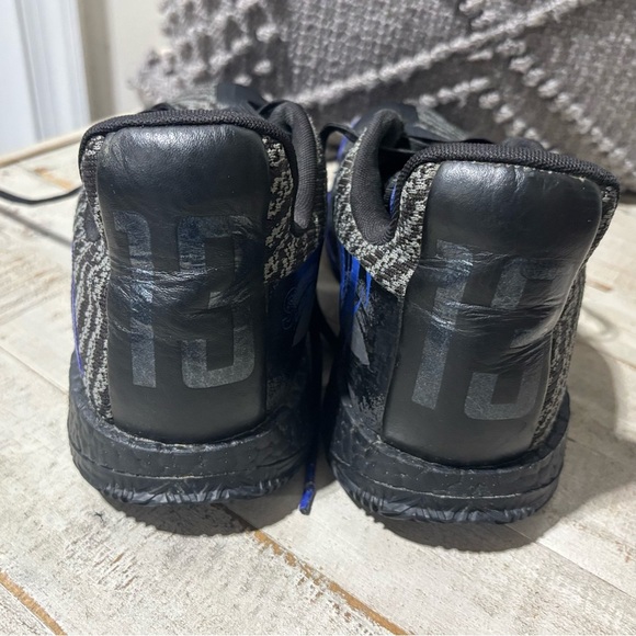 Adidas James Harden Vol. 3 Black Active Blue Tiger-Size: 10.5 - Picture 5 of 6